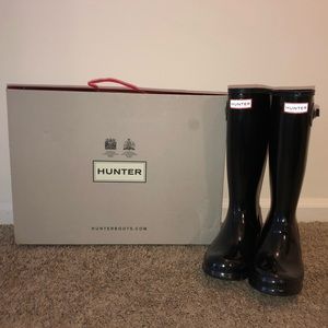 NWT Hunter Original Gloss Rain Boots